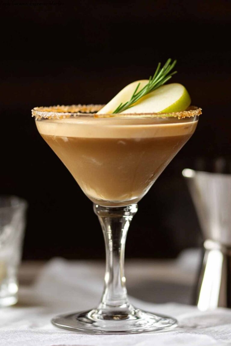 Apple Caramel Espresso Martini