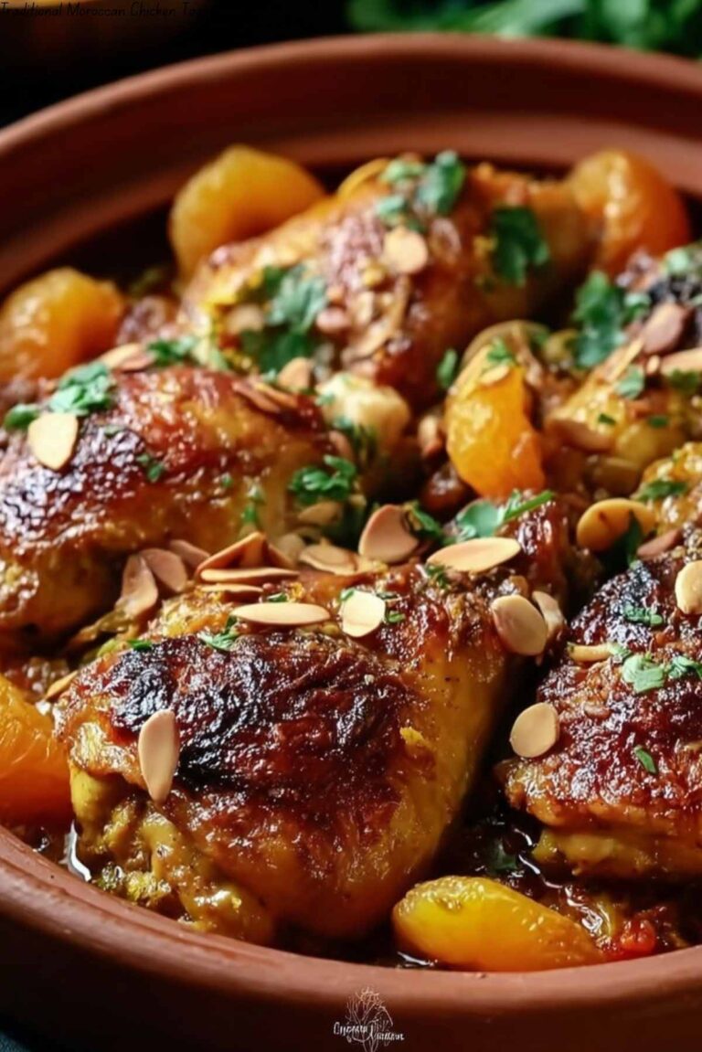 Traditional Moroccan Chicken Tagine