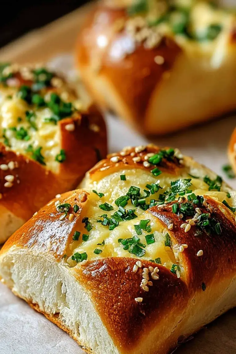 Korean Cream Cheese Garlic Bread