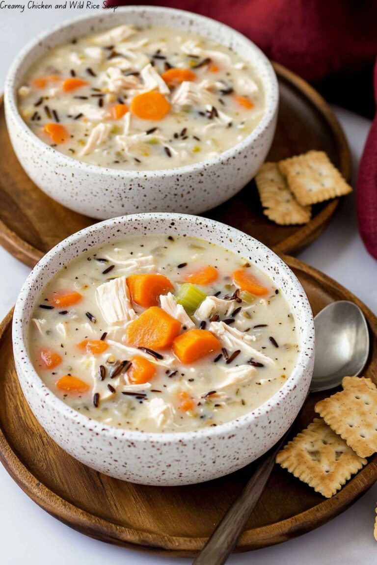 Creamy Chicken and Wild Rice Soup