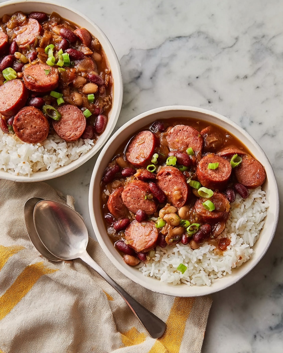 Authentic Louisiana Red Beans and Rice Recipe - Recipe Image