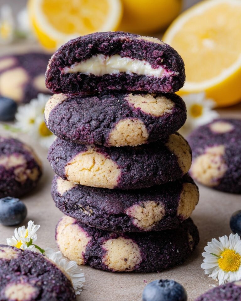 Lemon Blueberry Cheesecake Cookies with Bursting Berries Recipe