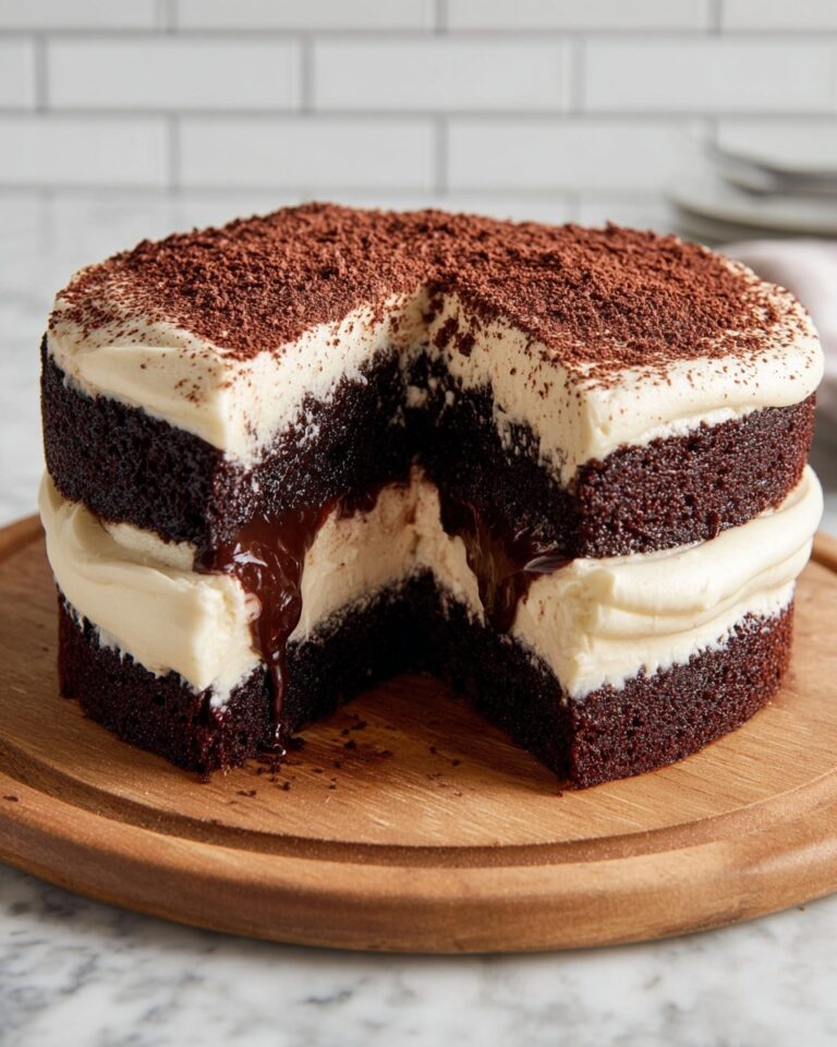 Tiramisu Chocolate Layer Cake Recipe