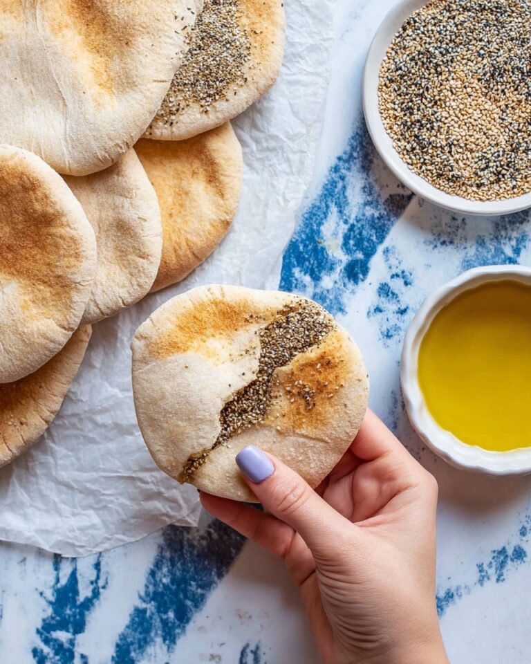 Soft and Fluffy Homemade Pita Bread Recipe