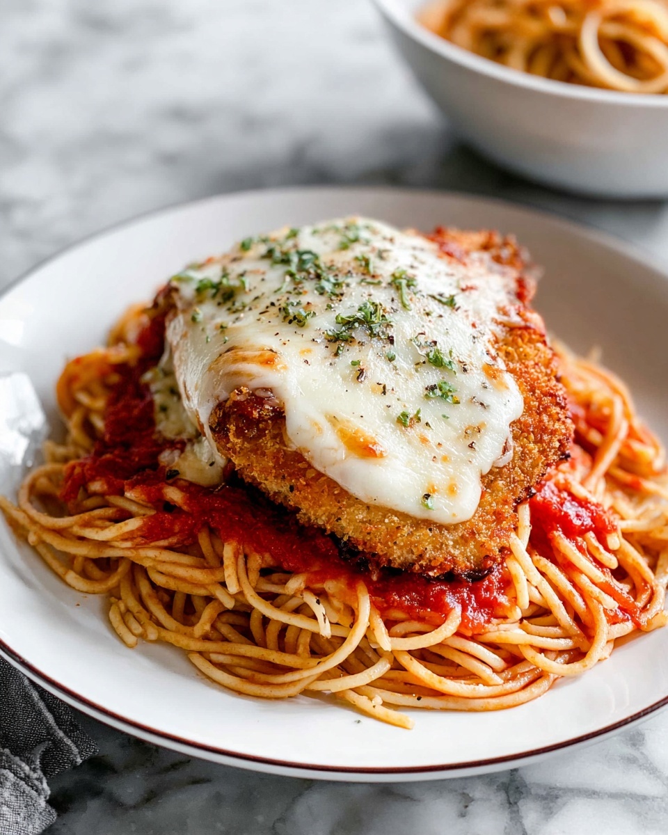 Classic Chicken Parmesan with Marinara and Mozzarella Recipe - Recipe Image