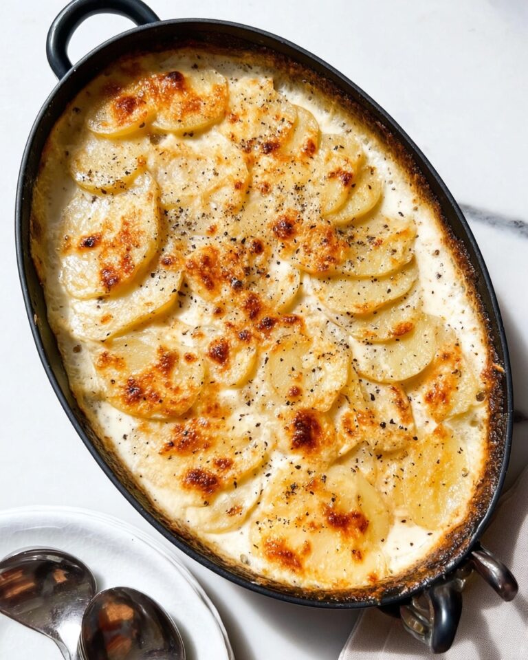 Creamy Parmesan Scalloped Potatoes Recipe