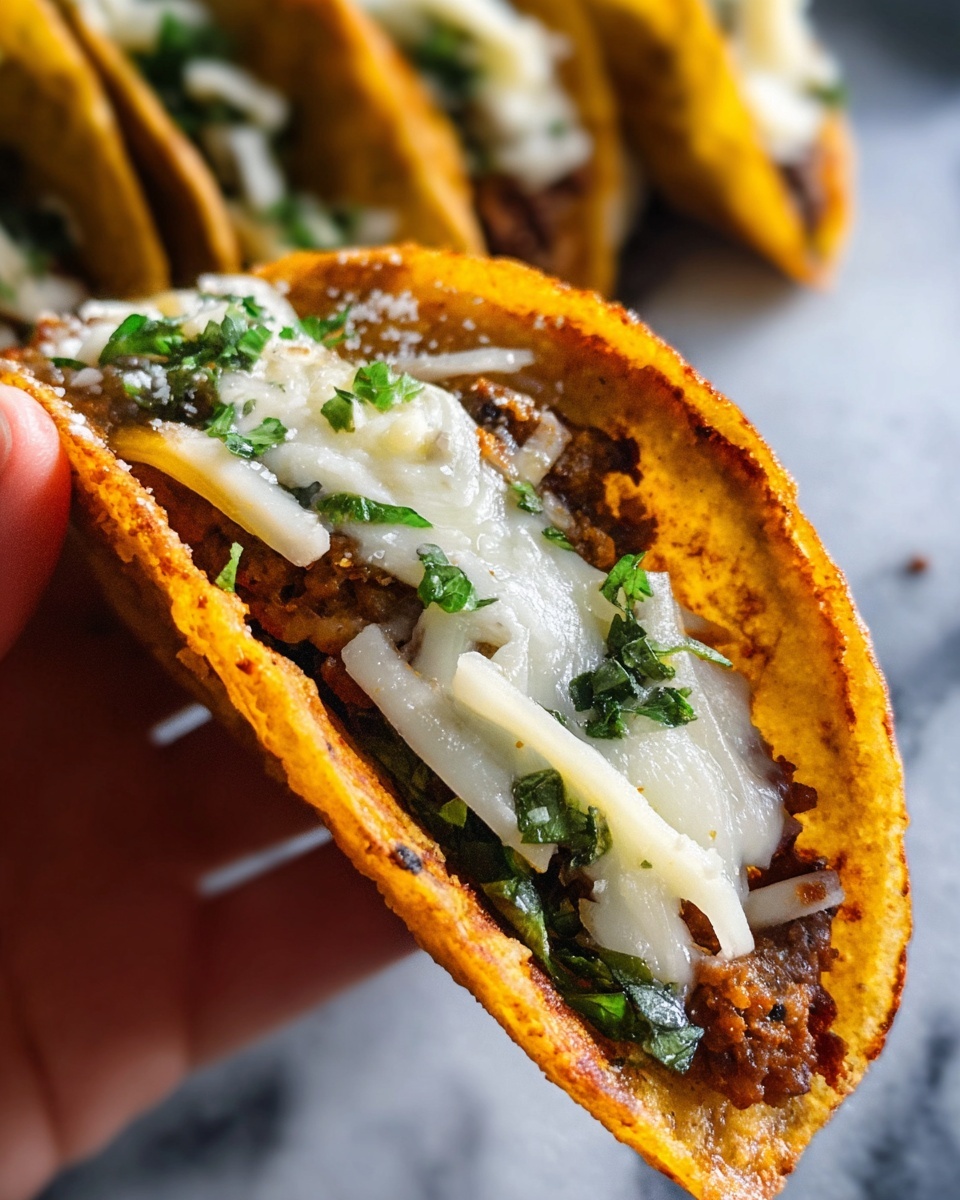 Blackstone Smashed Marry Me Chicken Tacos Recipe - Recipe Image