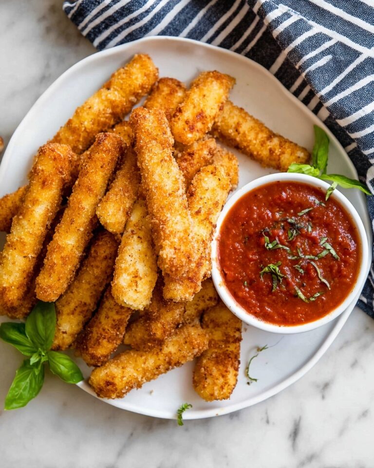 Homemade Mozzarella Sticks Recipe