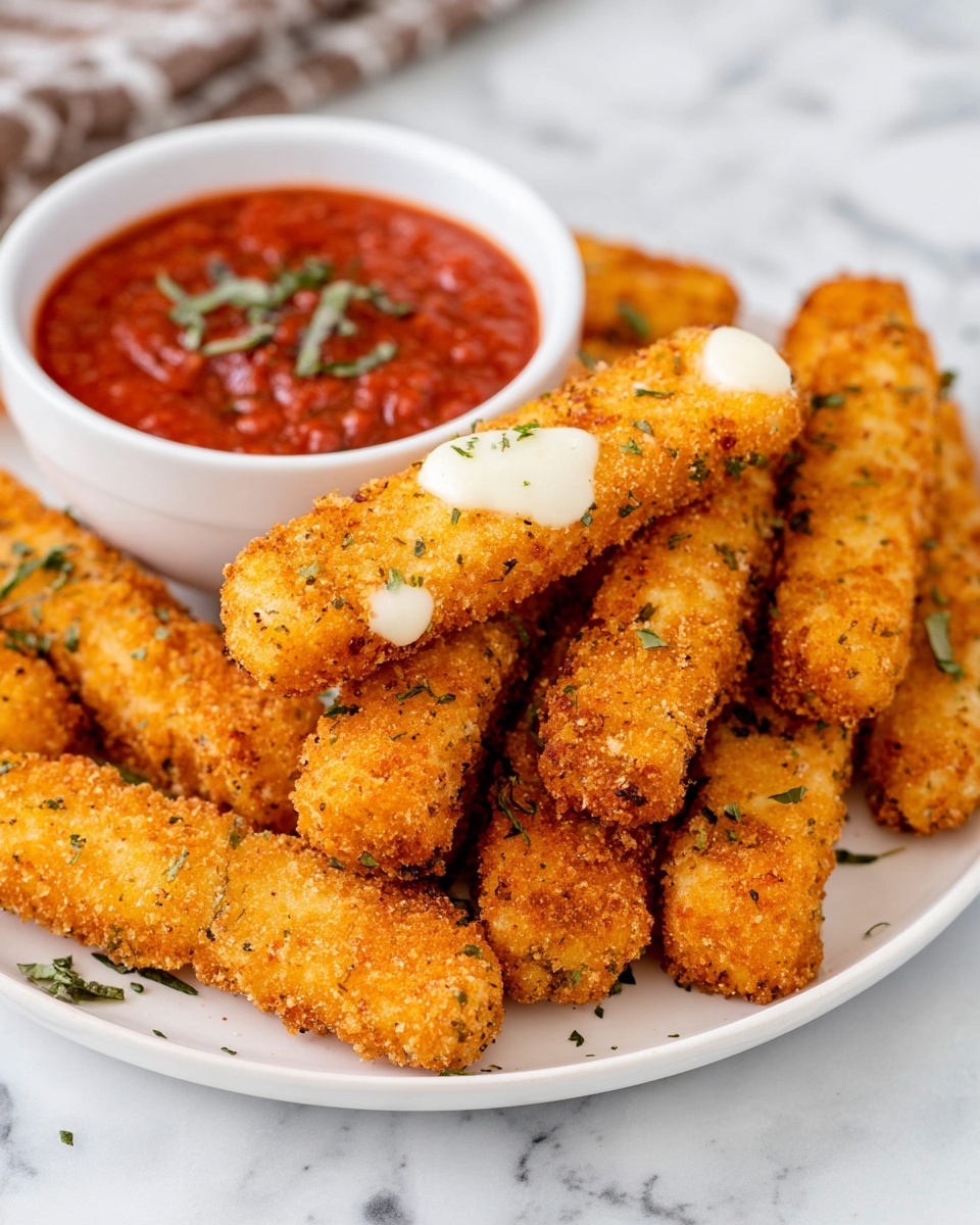 Homemade Mozzarella Sticks Recipe - Recipe Image