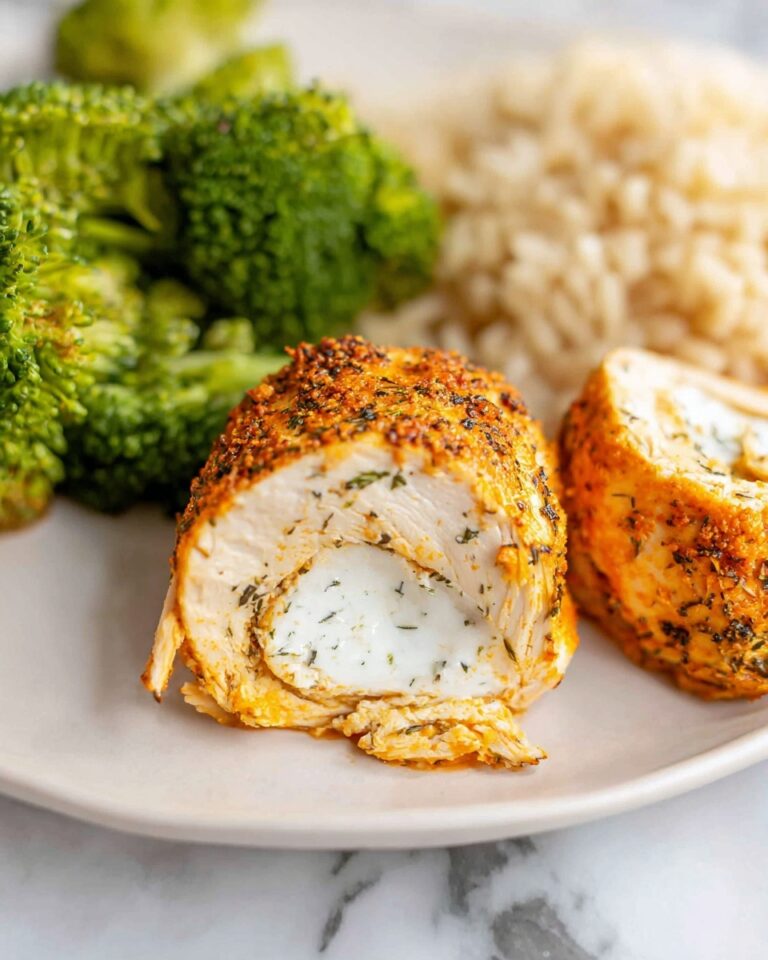 Creamy Garlic Herb Chicken Roll Ups Recipe