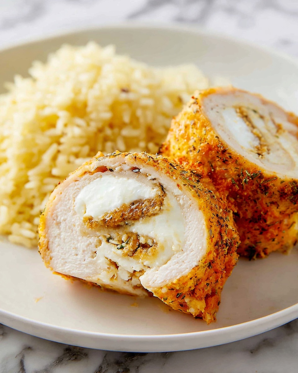 Creamy Garlic Herb Chicken Roll Ups Recipe - Recipe Image