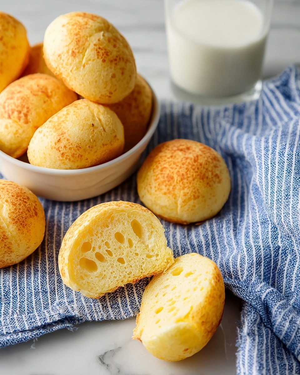 Easy Brazilian Cheese Bread (Pão de Queijo) Recipe - Recipe Image