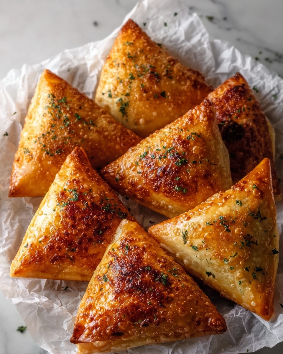 Moroccan Spiced Chicken Briouats Recipe - Recipe Image