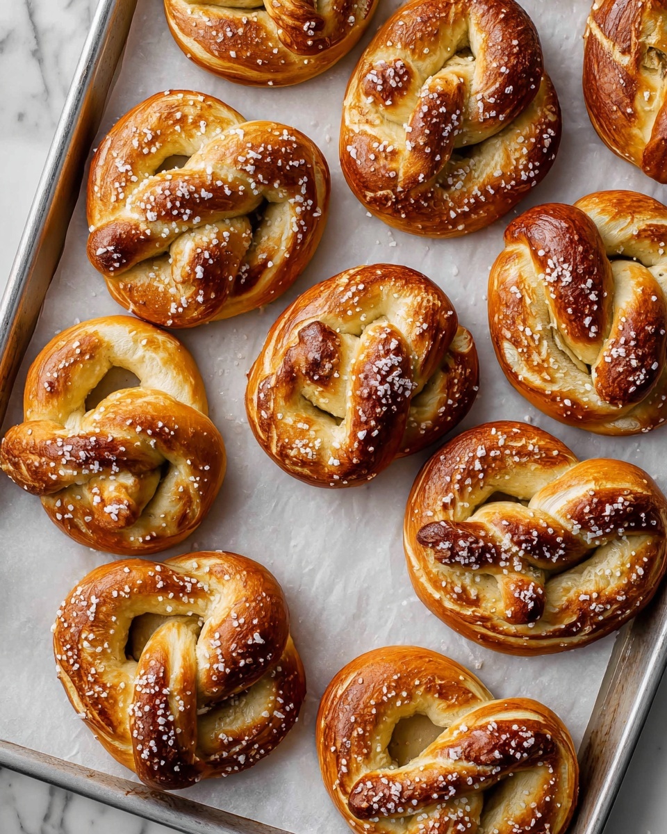 Homemade Soft Pretzels Recipe - Recipe Image