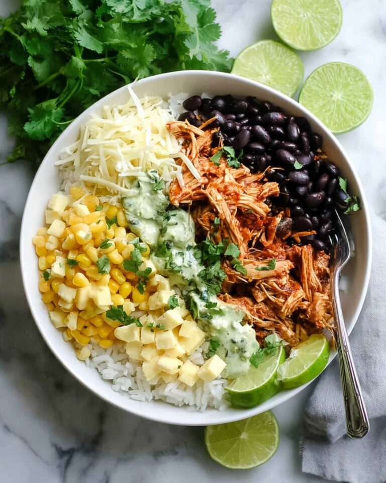 Slow Cooker Chicken Burrito Bowl Recipe
