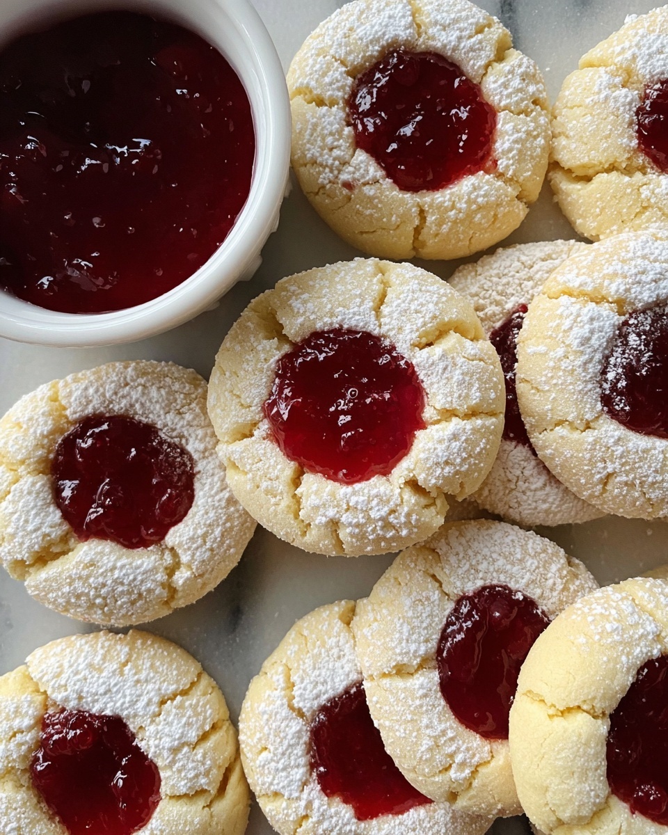 Lemon Cookies with Raspberry Curd Recipe - Recipe Image