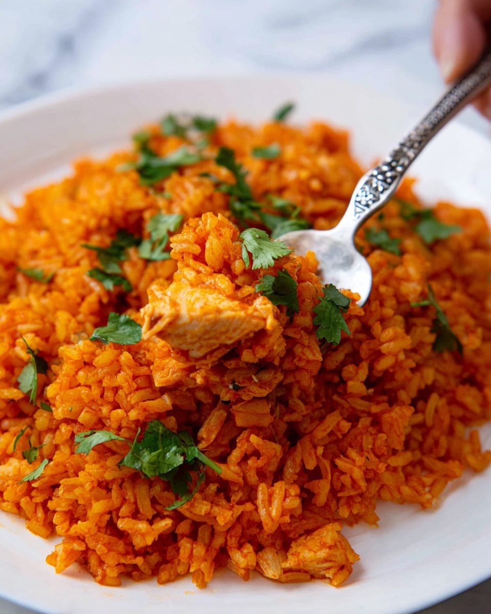 Vegan Red Rice with Sausage and Hot Sauce Recipe - Recipe Image