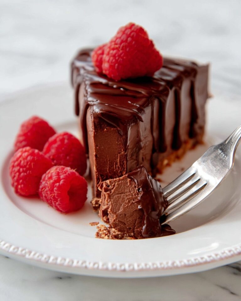 Vegan Chocolate Cheesecake with Magic Shell Recipe