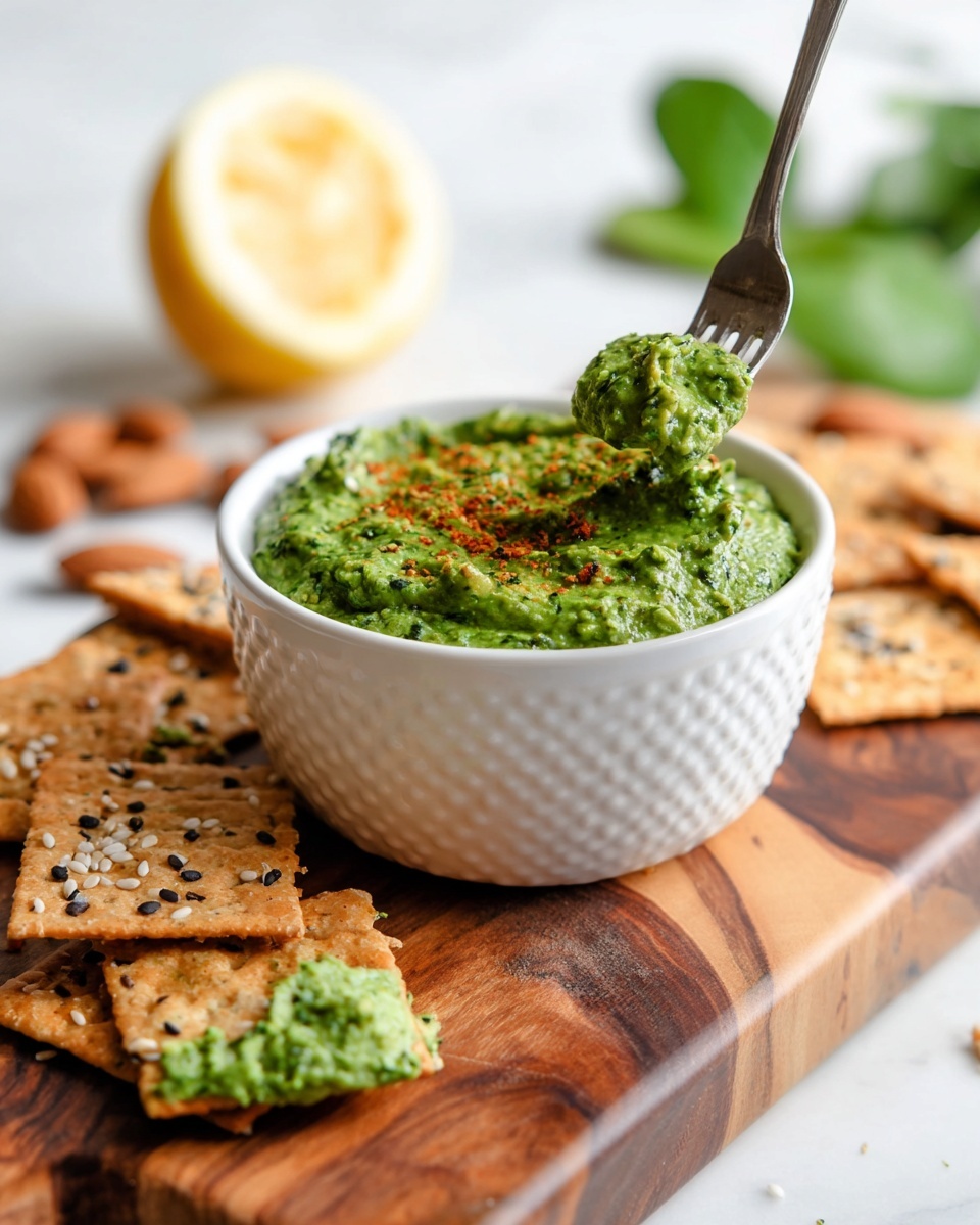 Almond Pâté with Basil and Lemon Recipe - Recipe Image