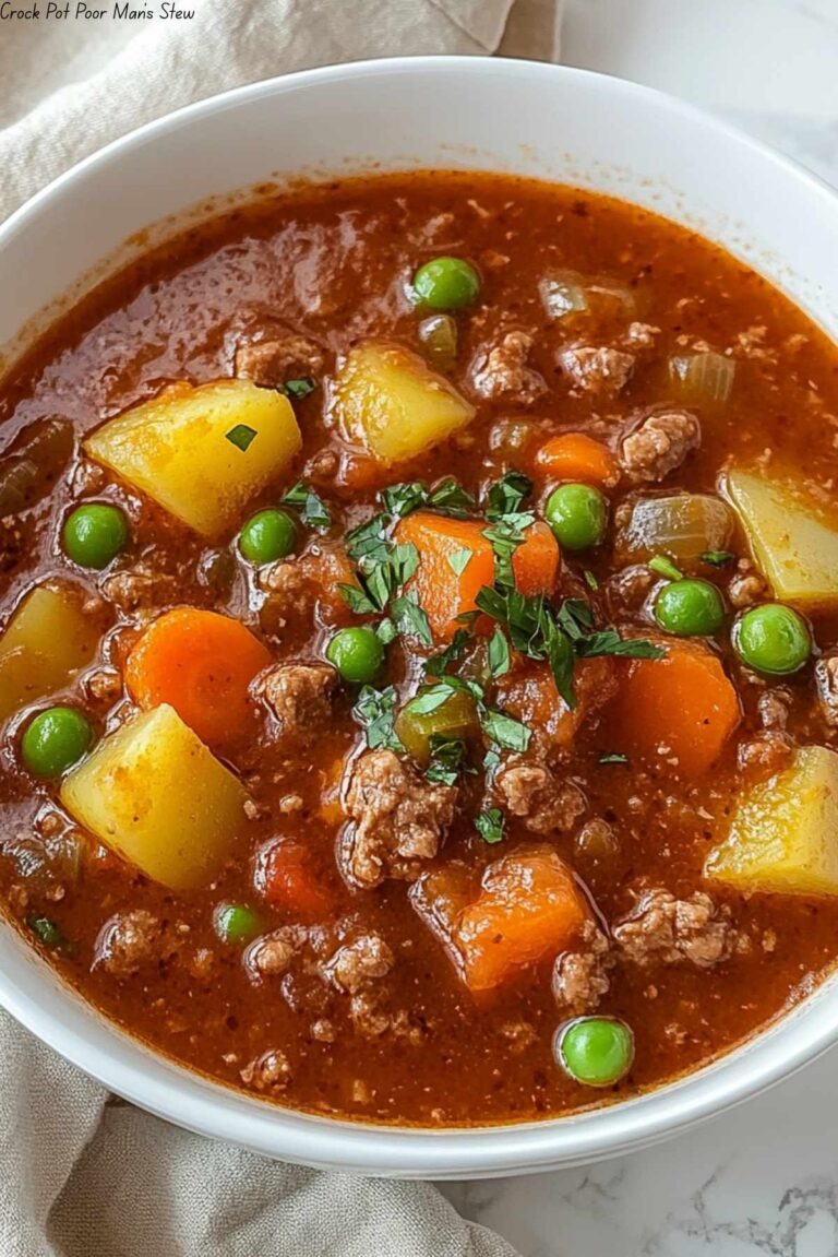 Crock Pot Poor Man’s Stew