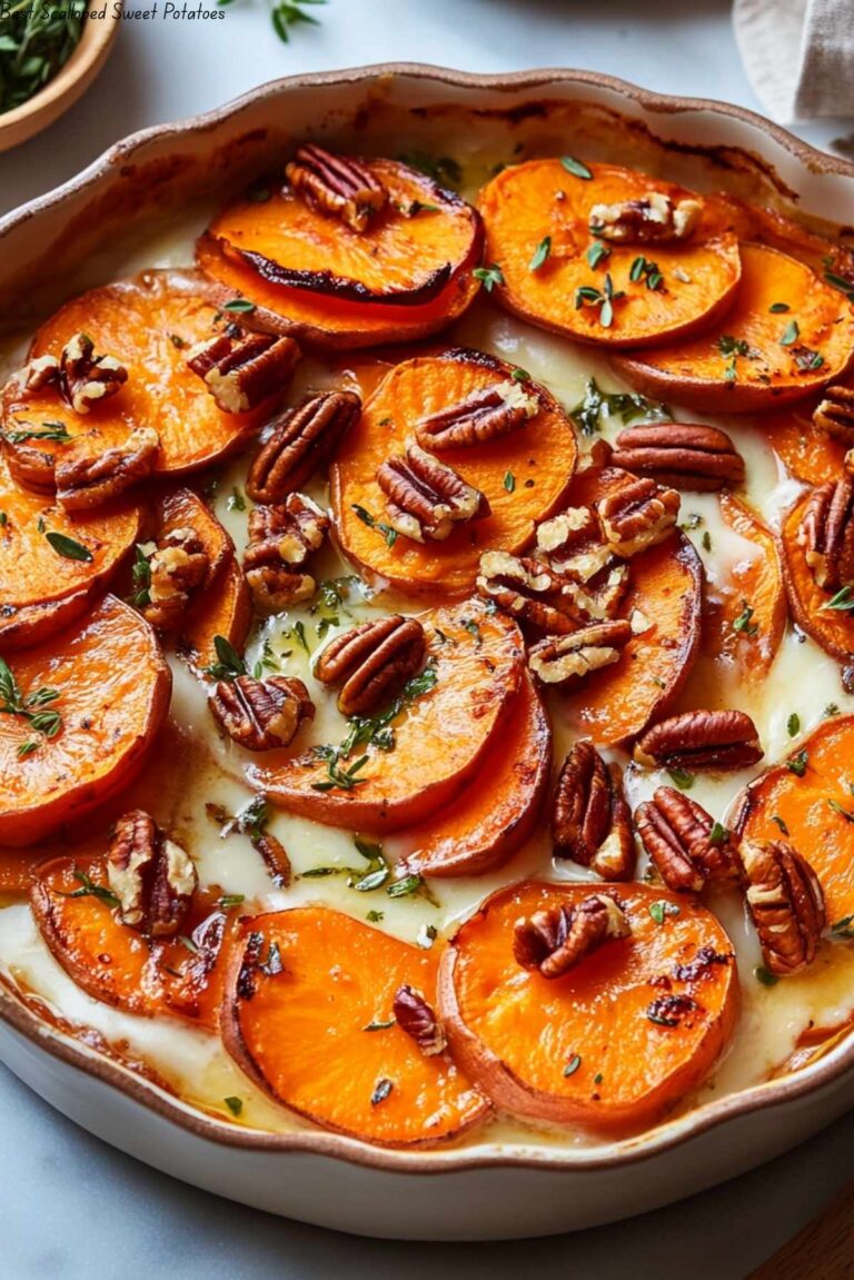 Best Scalloped Sweet Potatoes