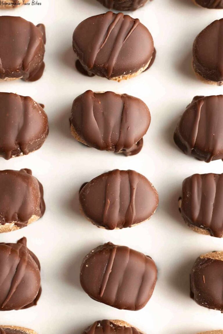 Homemade Twix Bites