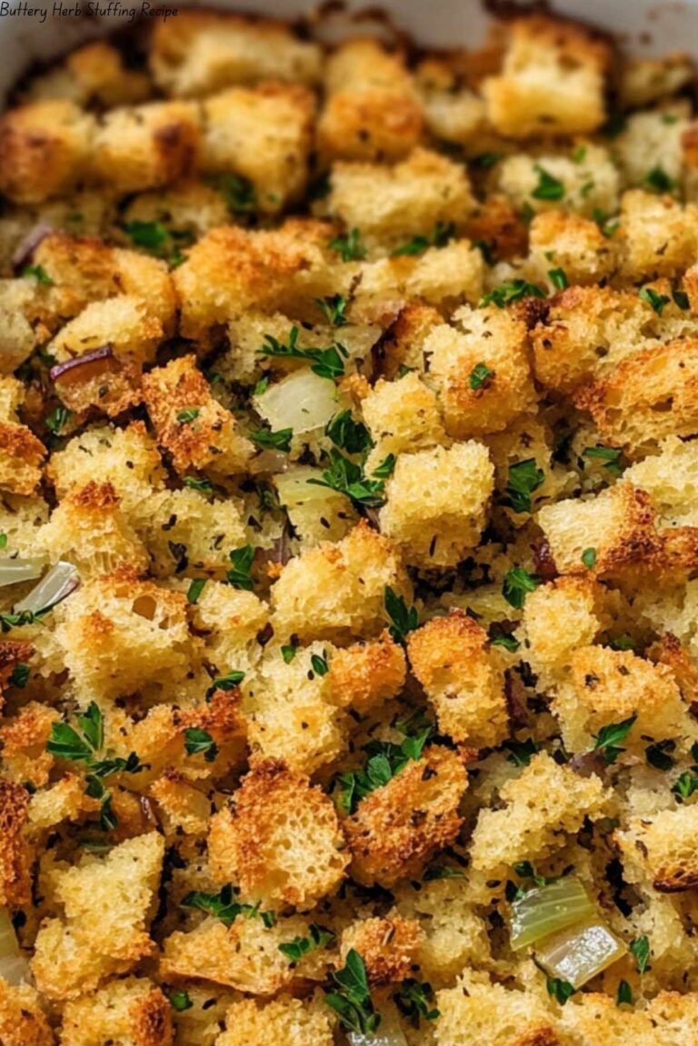 Buttery Herb Stuffing Recipe