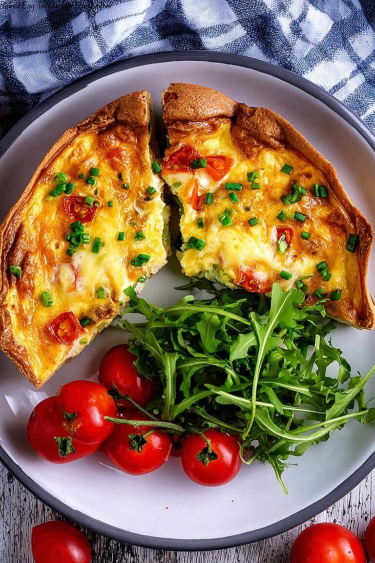 Baked Egg Tortilla (Tortilla Quiche)
