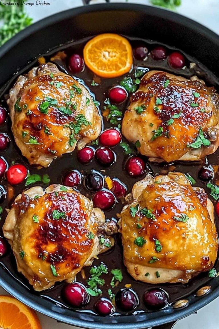 Cranberry Orange Chicken