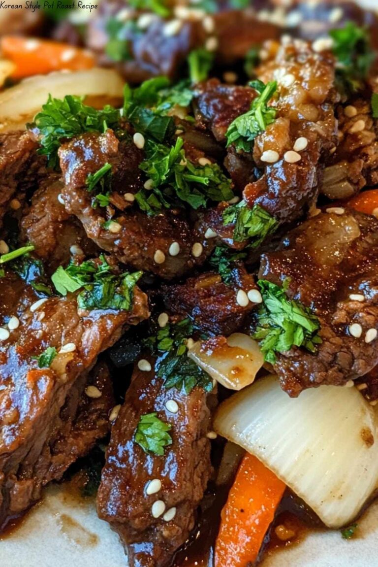 Korean Style Pot Roast Recipe