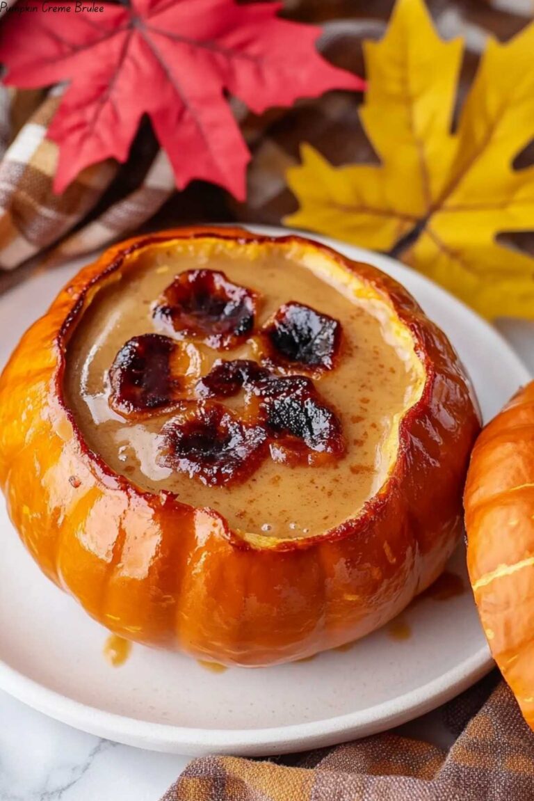 Pumpkin Crème Brûlée