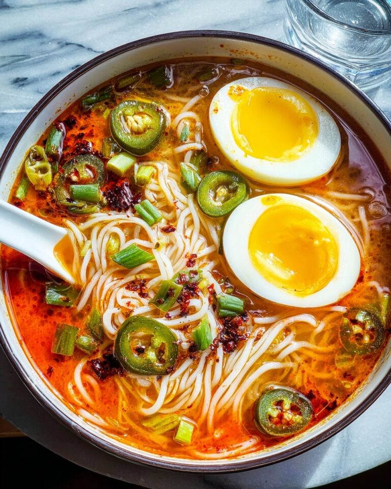 Spicy Gochujang Noodle Soup (10 Minutes) Recipe