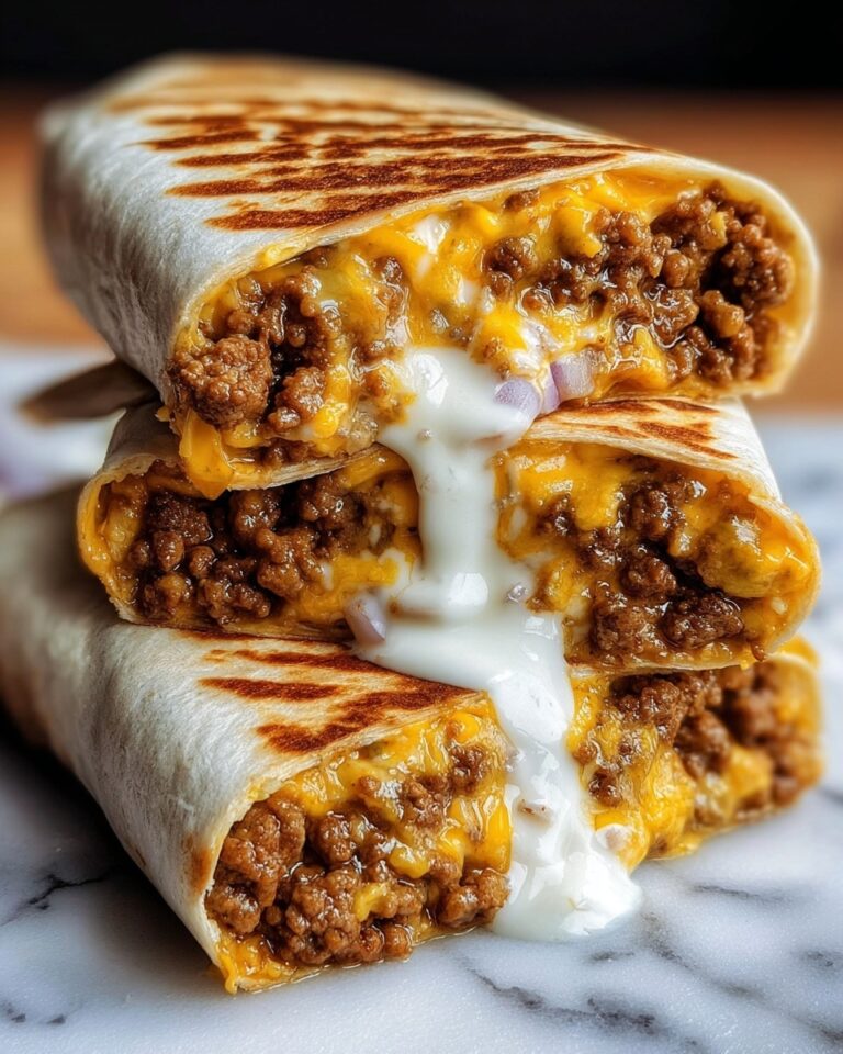 Beefy Melt Burritos Recipe