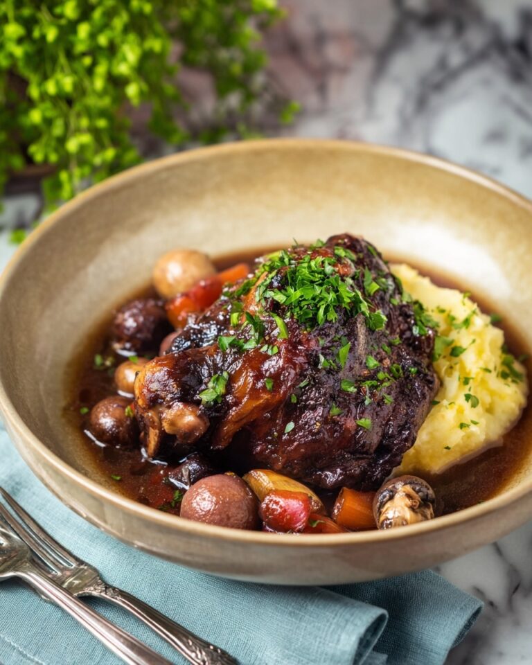 Coq au Vin Chicken in Red Wine Recipe