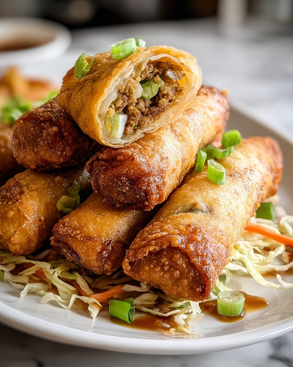 Easy Homemade Egg Rolls Recipe - Recipe Image