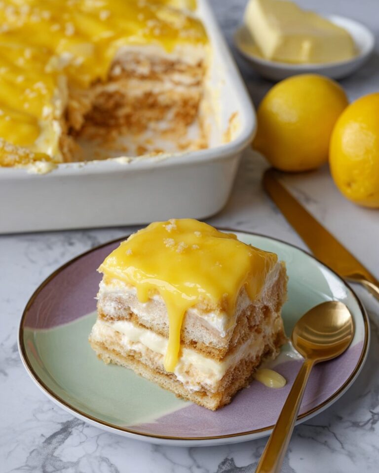 Lemon Tiramisu with Lemon Curd and Limoncello Recipe