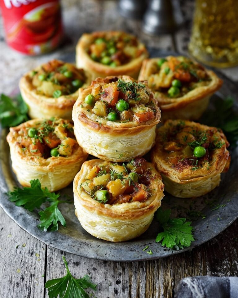 Spiced Potato Puff Pastry Baskets Recipe