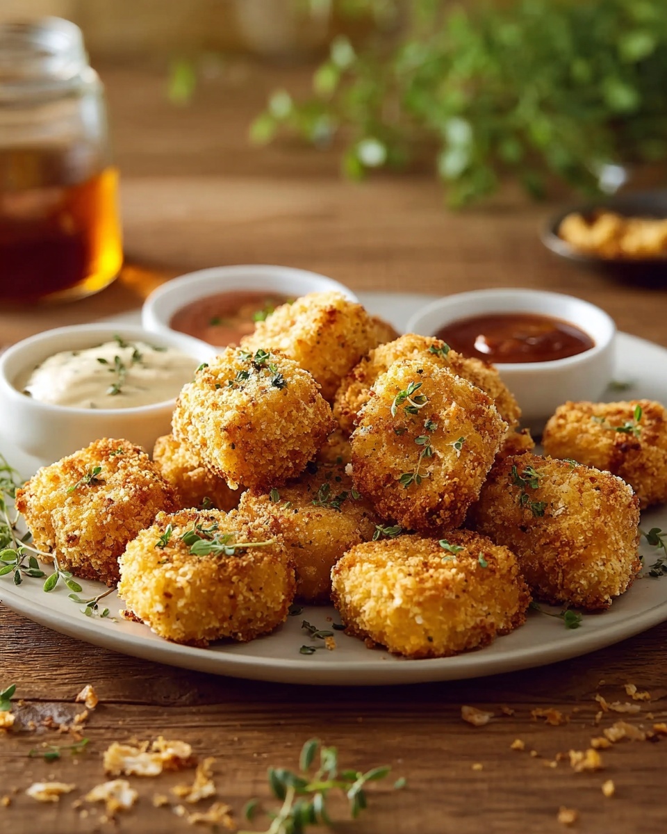 A black air fryer basket holds about twenty small golden brown, crispy nuggets with rough textured crusts. The nuggets are arranged in neat rows on a black mesh tray inside the basket. There is some shine on the nuggets, showing they are hot and fresh. The background has a small part of a yellow bottle visible, and the whole scene rests on a white marbled surface. photo taken with an iphone --ar 4:5 --v 7