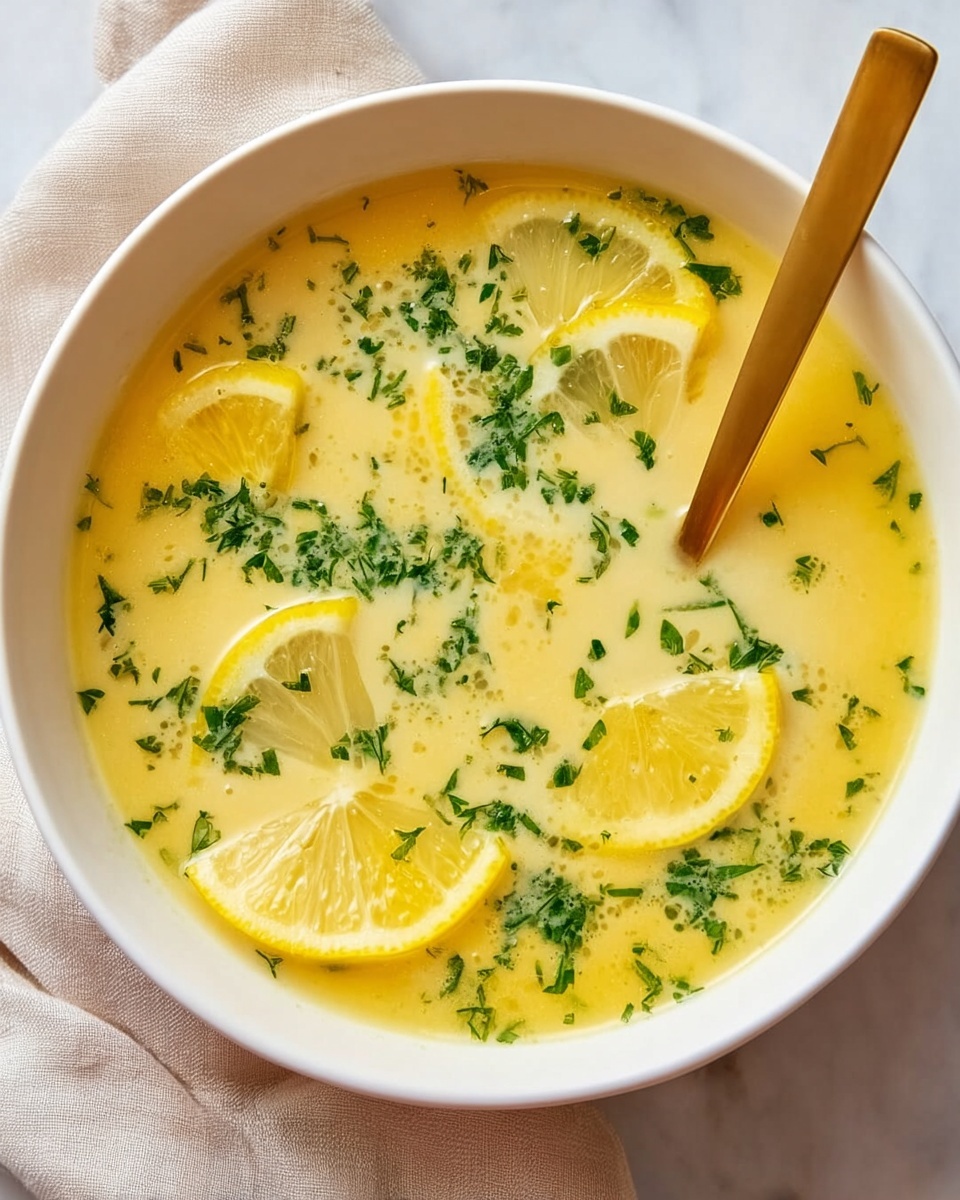 Greek Lemon Soup Recipe - Recipe Image