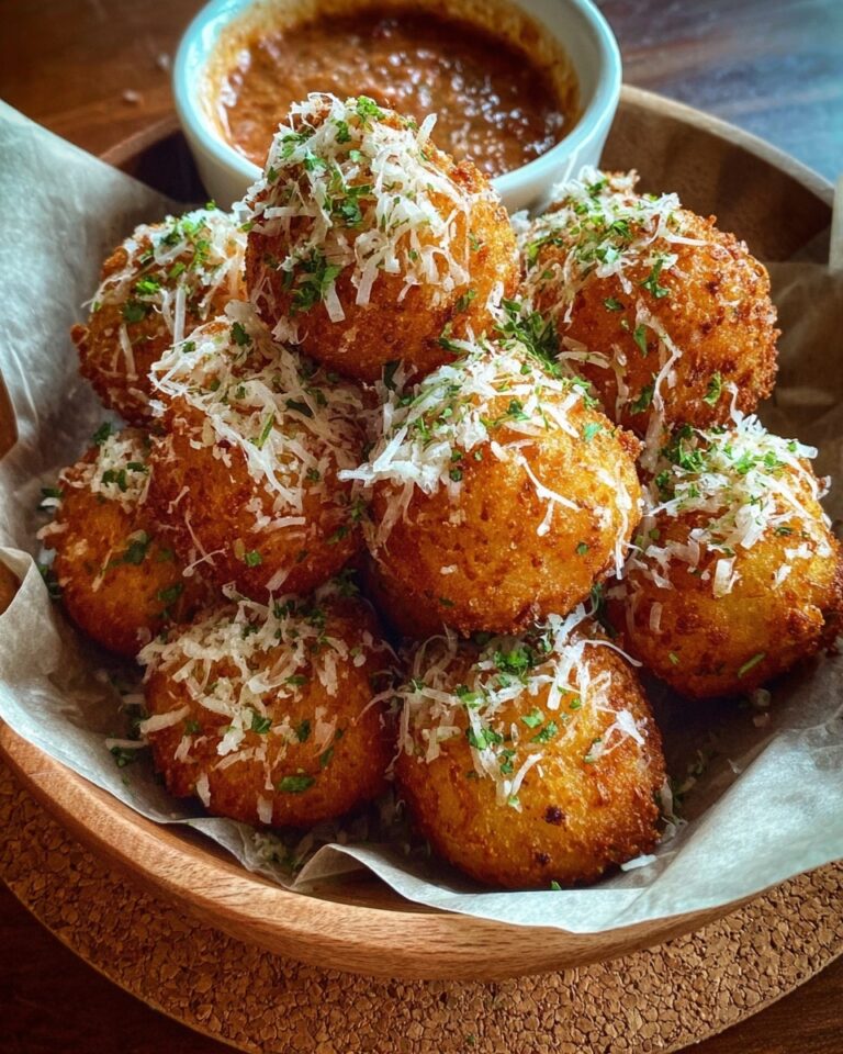 Cheesy Parmesan Potato Balls Recipe