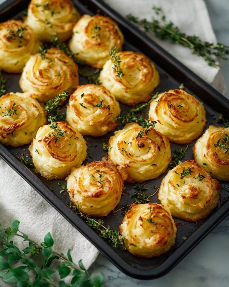 Creamy Duchess Potatoes with Parmesan and Fresh Herbs Recipe