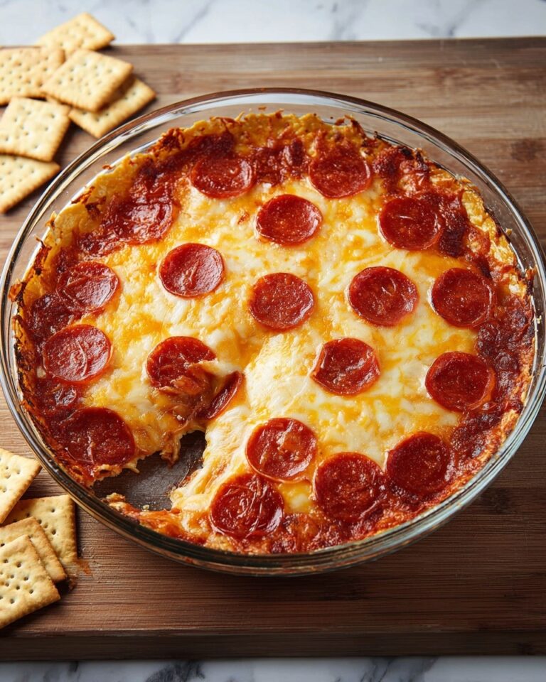 Creamy Pepperoni Dip with Italian Seasoning and Cheese Recipe
