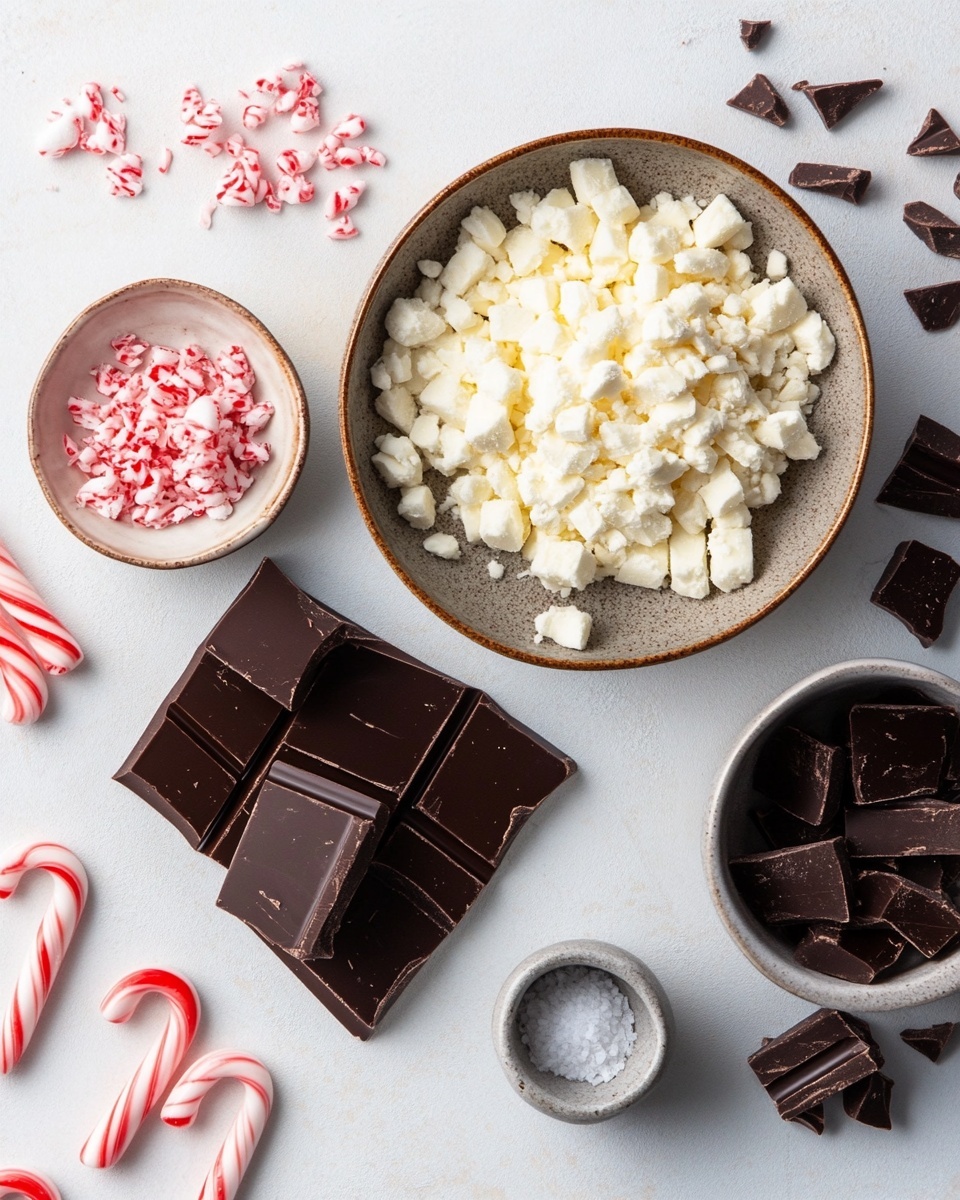 Easy Christmas Peppermint Bark Recipe - Recipe Image
