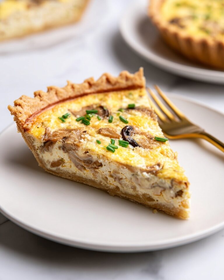 Cozy Christmas Caramelized Onion Quiche Recipe