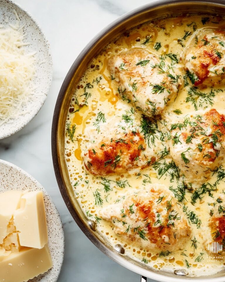 Simple Christmas Creamy Oven Baked Chicken Thighs Recipe