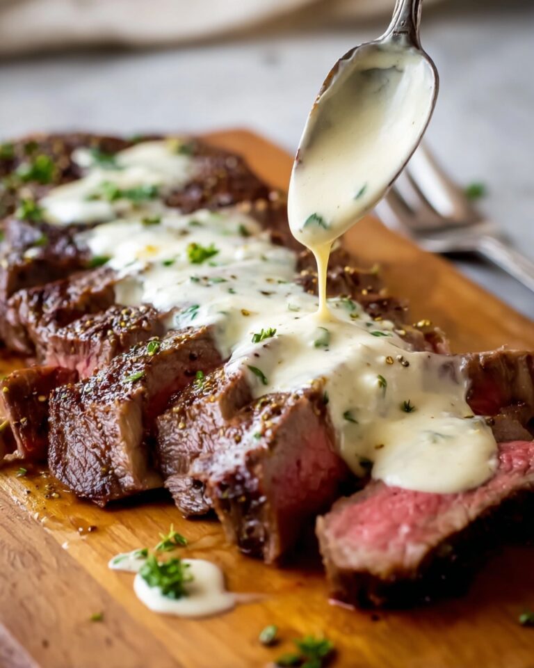 Festive Blue Cheese Sauce for Christmas Dinner Recipe