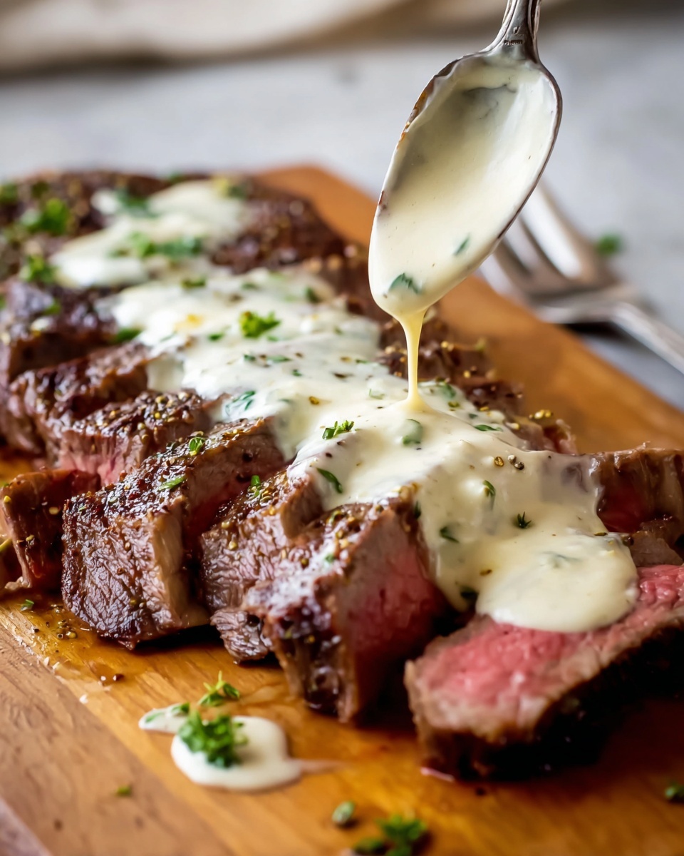 Festive Blue Cheese Sauce for Christmas Dinner Recipe