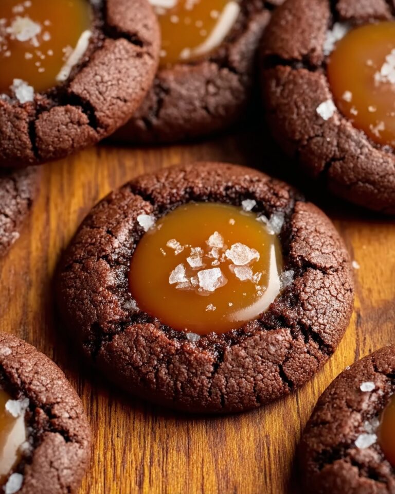 Salted Caramel Chocolate Cookies Recipe