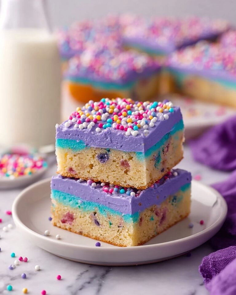 Funfetti Cake Mix Unicorn Bars Recipe
