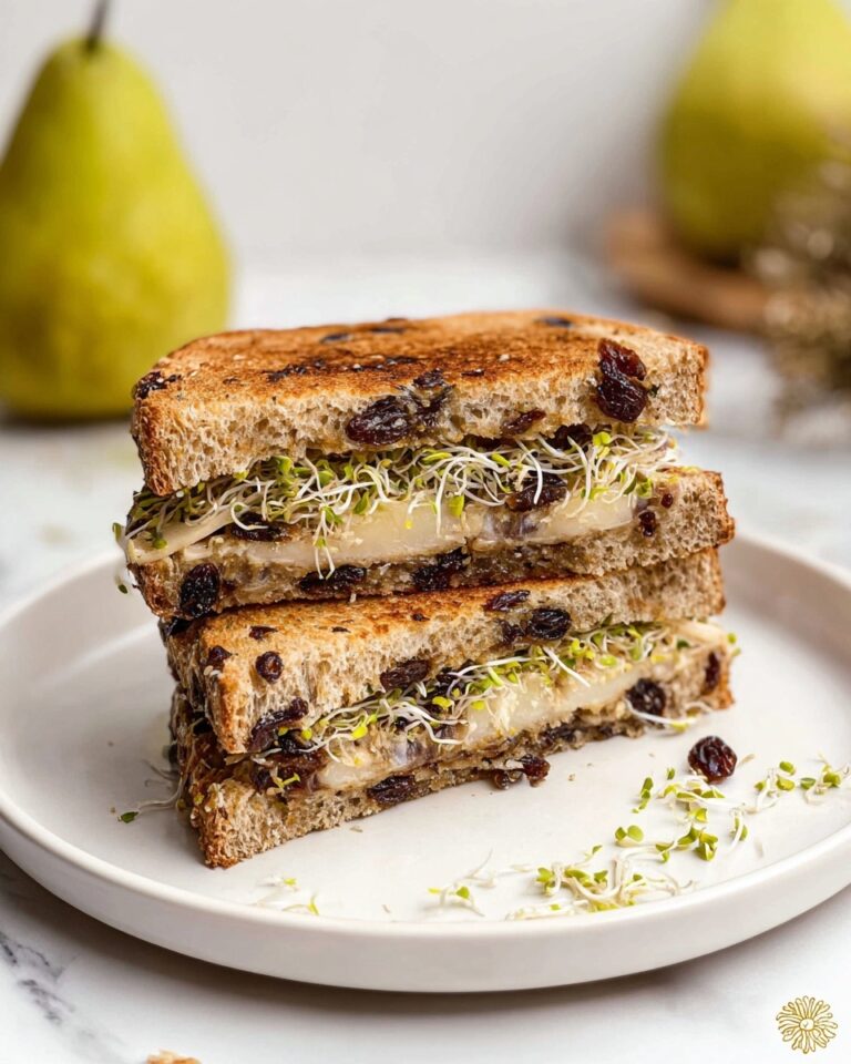 Pear and Honey-Pecan Cream Cheese Tea Sandwiches Recipe